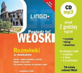 Książka - LINGO Włoski Rozmówki + Audiobook CD
