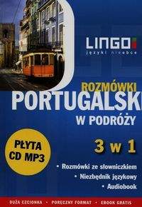Książka - Portugalski w podróży Rozmówki 3 w 1 + CD