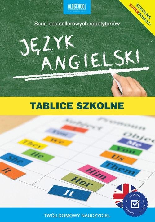 Książka - Język angielski. Tablice szkolne w.2023