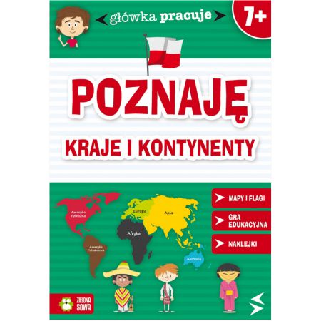 Poznaję kraje i kontynenty główka pracuje