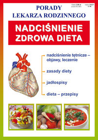 Książka - Nadciśnienie Zdrowa dieta Porady lekarza rodzinnego