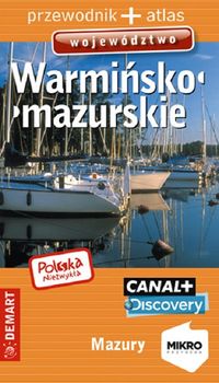 Książka - Warmińsko-mazurskie przewodnik+atlas
