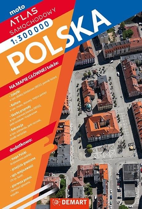 Polska. Atlas samochodowy 1:300 000