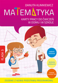 Książka - Matematyka klasa 3 karty pracy do ćwiczeń w domu i w szkole