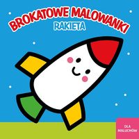 Książka - Brokatowe malowanki Rakieta