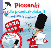 Książka - Piosenki dla przedszkolaka. Część 11. Angielskie przeboje + CD + booklet