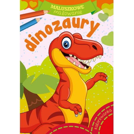 Maluszkowe malowanie. Dinozaury