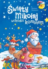Książka - Święty Mikołaj wchodzi kominem
