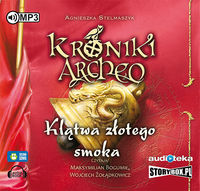 Książka - CD MP3 Klątwa złotego smoka Kroniki Archeo cz. 4