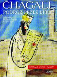 Książka - Chagall podróż przez biblię nieznane studia i gwasze