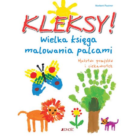 Kleksy wielka księga malowania palcami