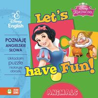 Książka - Let's have Fun Animals z puzzlami Księżniczka