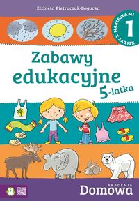 Książka - Zabawy edukacyjne 5-latka 1