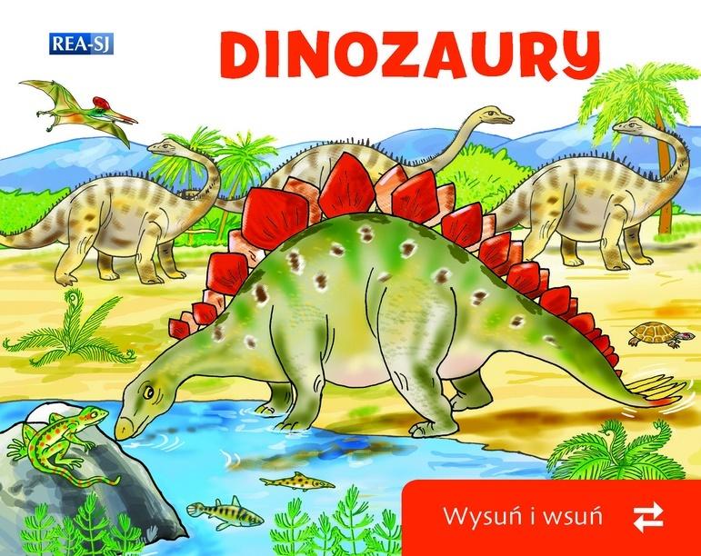 Książka - Wysuń/wsuń. Dinozaury