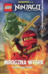 Książka - Mroczna wyspa 3 lego ninjago komiks Tom 12