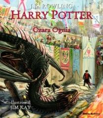 Książka - Harry Potter i Czara Ognia. Tom 4. Wydanie ilustrowane