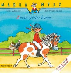 Książka - Zuzia jeździ konno. Mądra Mysz