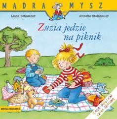 Książka - Zuzia jedzie na piknik. Mądra Mysz