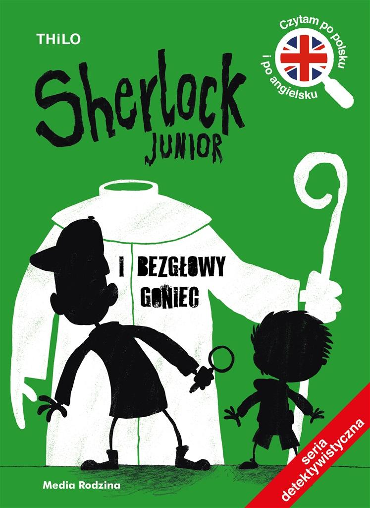 Książka - Sherlock Junior i bezgłowy goniec