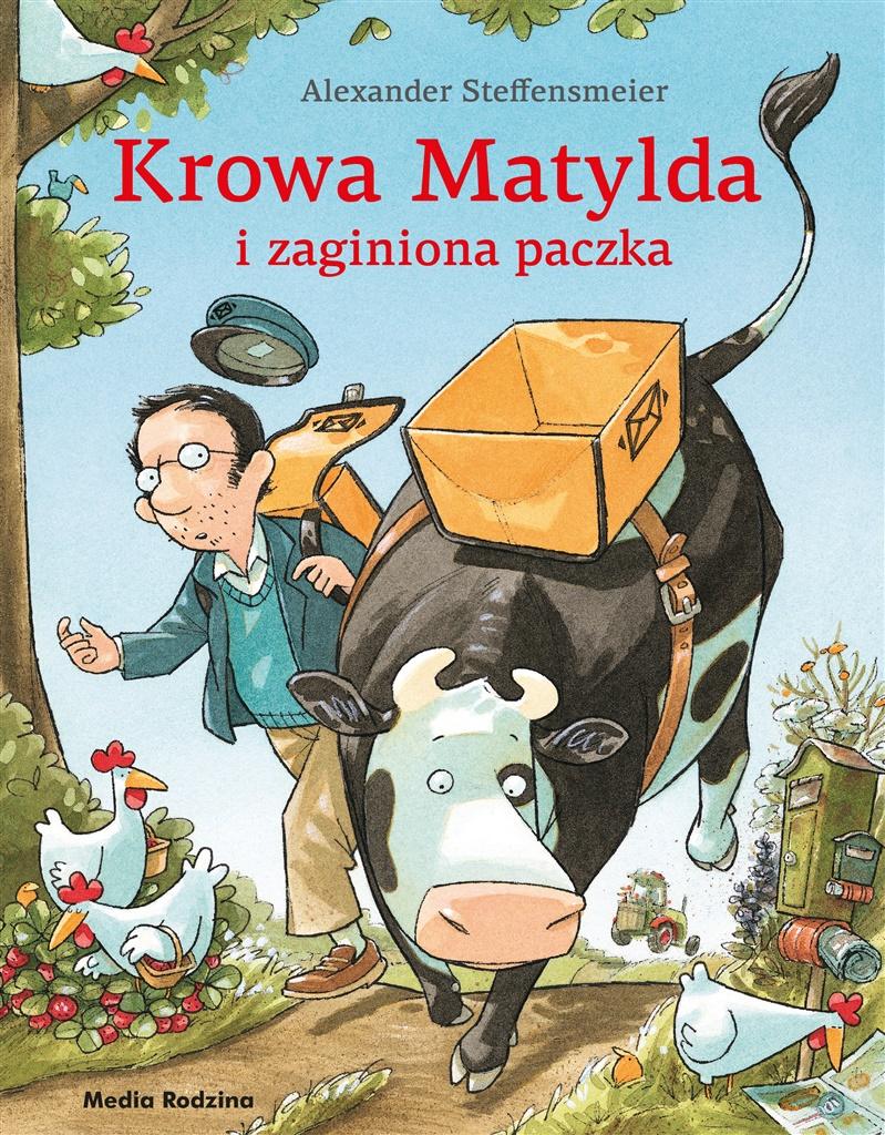 Książka - Krowa Matylda i zaginiona paczka