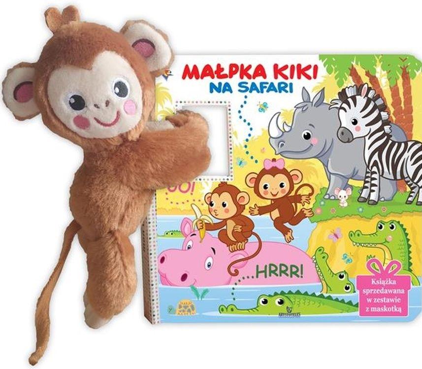 Książka - Małpka Kiki na safari