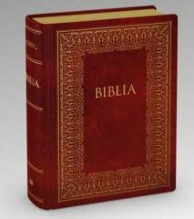 Książka - Biblia domowa złocony brzeg bez obwoluty