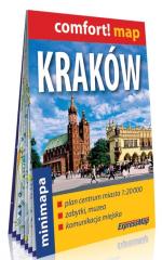 Książka - Comfort! map Kraków 1:20 000 plan miasta