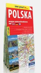 Książka - See you! in... Polska 1:675 000 mapa samochodowa