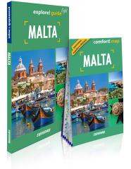 Książka - Malta light przewodnik + mapa