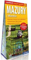 Książka - Comfort! map&guide XL Mazury i Warmia 2w1
