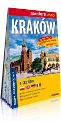 Książka - Comfort! map Kraków 1:22 000 mapa kieszonkowa