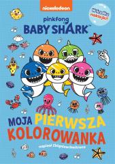 Książka - Baby Shark. Moja pierwsza kolorowanka