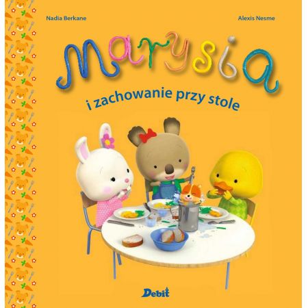 Książka - Marysia i zachowanie przy stole