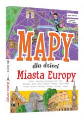 Książka - Miasta Europy Mapy dla dzieci