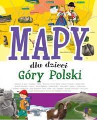 Książka - Mapy dla dzieci Góry Polski Patrycja Zarawska