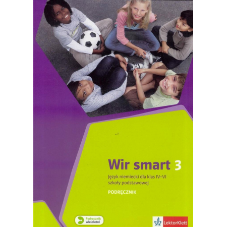 Książka - Wir Smart 3. Język niemiecki. Podręcznik. Klasy 4-6. Szkoła podstawowa + CD