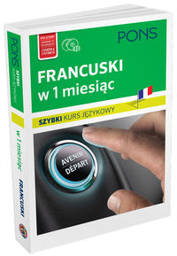 Książka - Szybki kurs językowy. Francuski w 1 miesiąc + CD