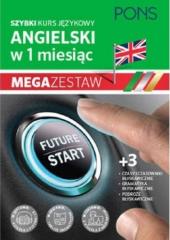 Książka - Szybki kurs językowy Angielski w 1 miesiąc  + 3 tablice językowe + CD