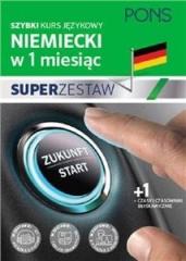 Książka - Szybki kurs niemieckiego dla początkujących z nagraniami i jedną tablicą językową PONS Dwie książki w pakiecie