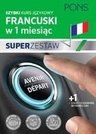 Książka - W 1 miesiąc - Francuski Superzestaw PONS
