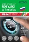 Książka - W 1 miesiąc - Rosyjski Megazestaw PONS