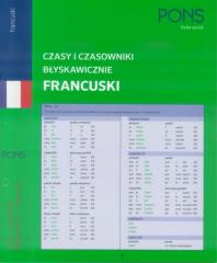 Książka - Czasy i czasowniki błyskawicznie MINI francuskie PONS