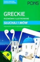 Książka - Greckie rozmówki ilustrowane słuchaj i mów PONS