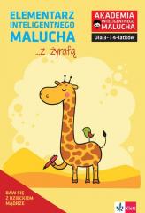 Książka - Elementarz inteligentnego malucha... z żyrafą. Zabawy i ćwiczenia dla 3-4 latków z poradami psychologa
