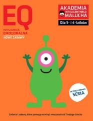 Książka - EQ-Inteligencja emocjonalna dla 3-4 latków nowe zabawy z poradami psychologa Książka z naklejkami Akademia Inteligentnego Malucha