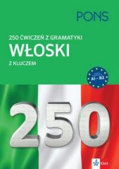 Książka - 250 ćwiczeń z włoskiego. Gramatyka PONS