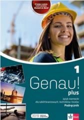 Książka - Genau! plus 1. Podręcznik do języka niemieckiego