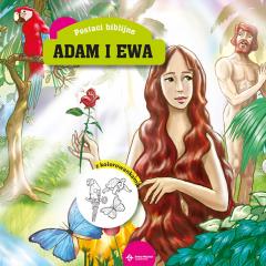 Adam i Ewa. Z kolorowankami