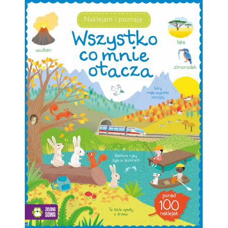 Książka - Wszystko co mnie otacza naklejam i poznaję