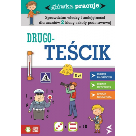 Drugoteściki główka pracuje